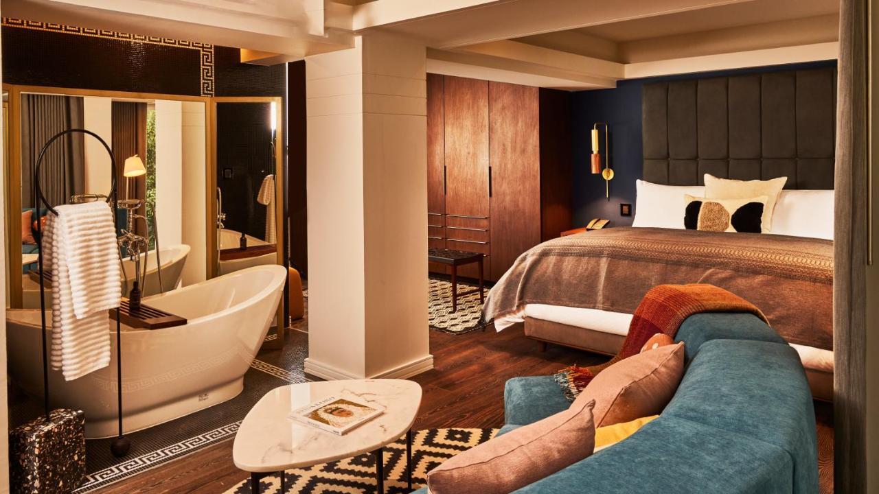 Campos Polanco Hotel Kota Meksiko Bagian luar foto